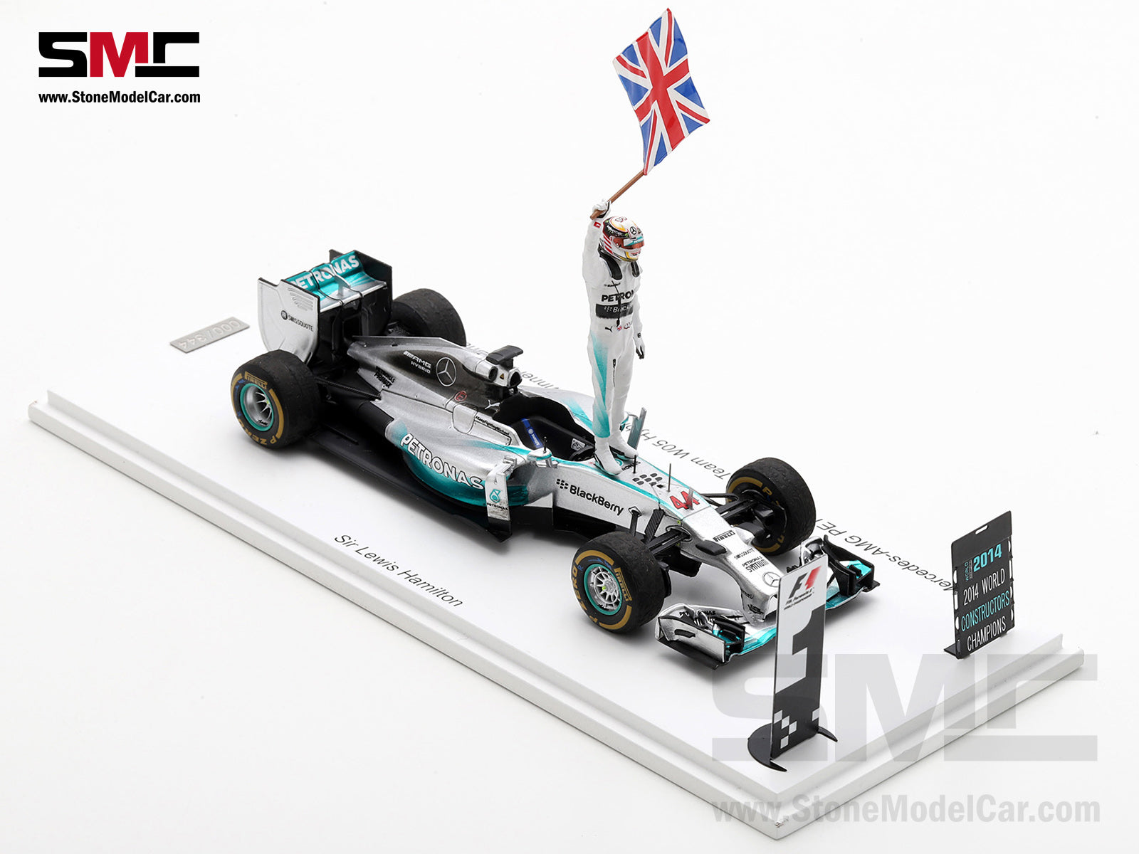 Pre-Order] 2014 Mercedes F1 W05 #44 Lewis Hamilton Abu Dhabi