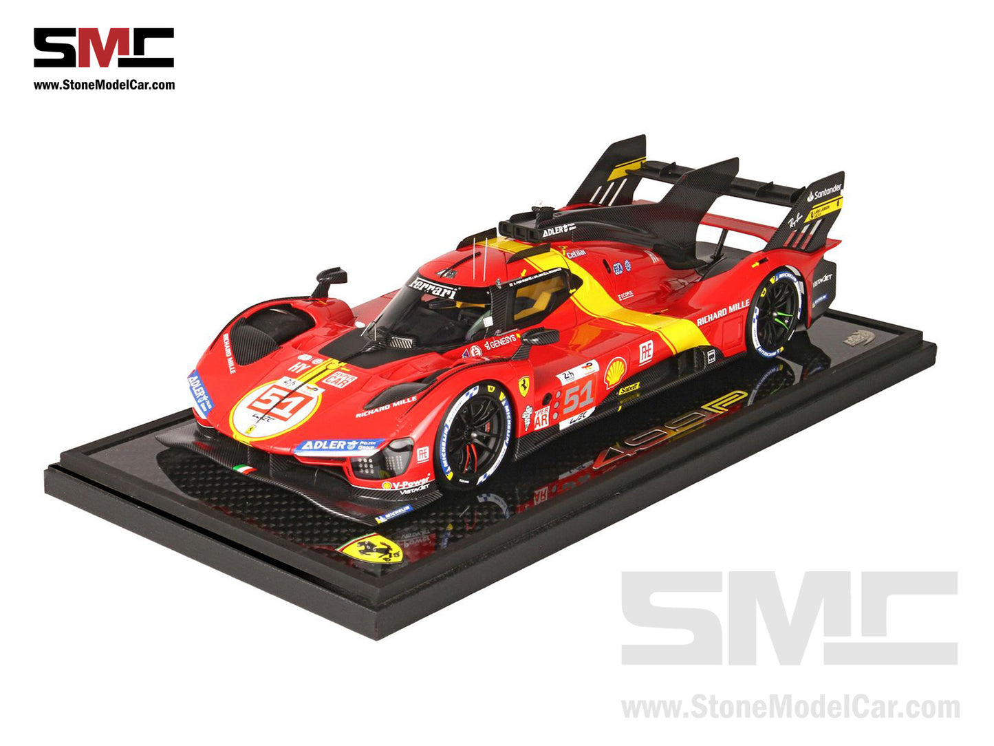 Ferrari 499P #51 AF CORSE Winner 24H Le Mans 2023 BBR 1:18 P18235 Special Pack
