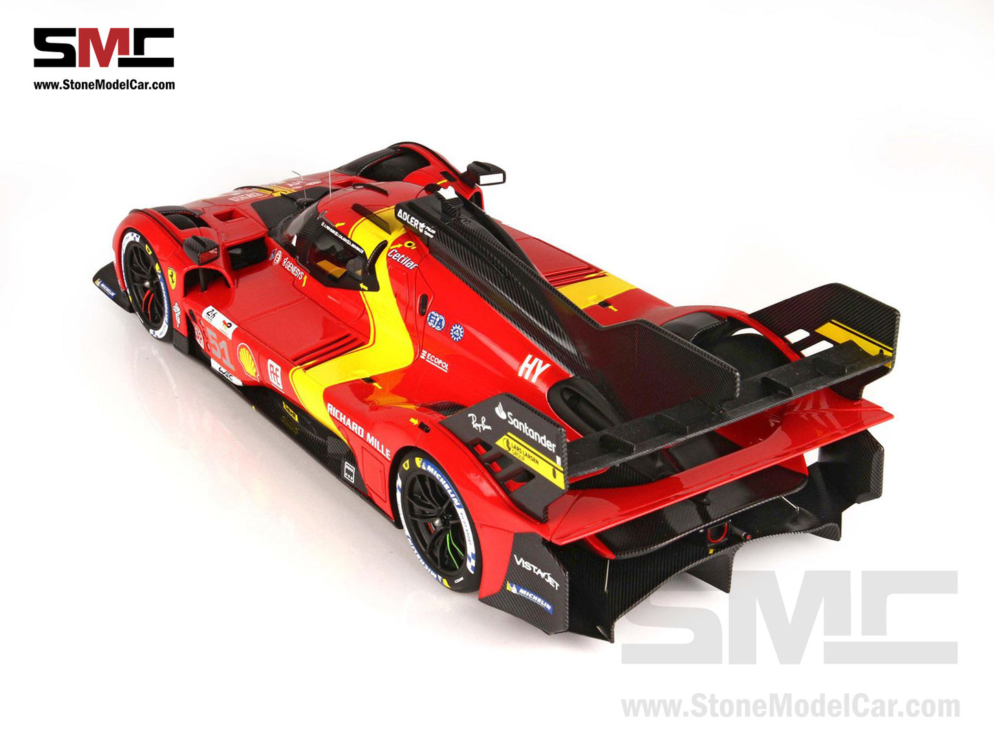 Ferrari 499P #51 AF CORSE Winner 24H Le Mans 2023 BBR 1:18 P18235 Special Pack