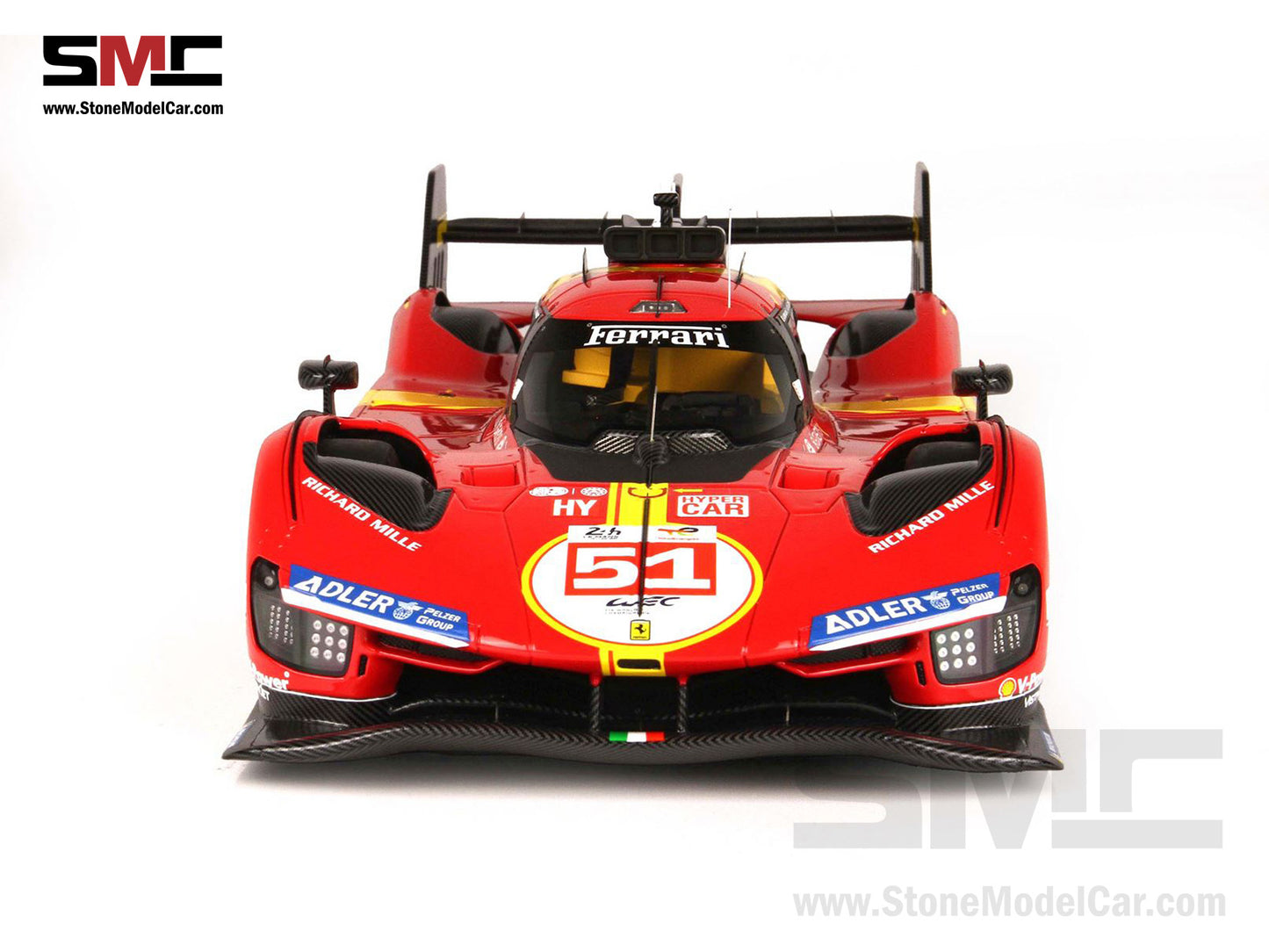 Ferrari 499P #51 AF CORSE Winner 24H Le Mans 2023 BBR 1:18 P18235 Special Pack