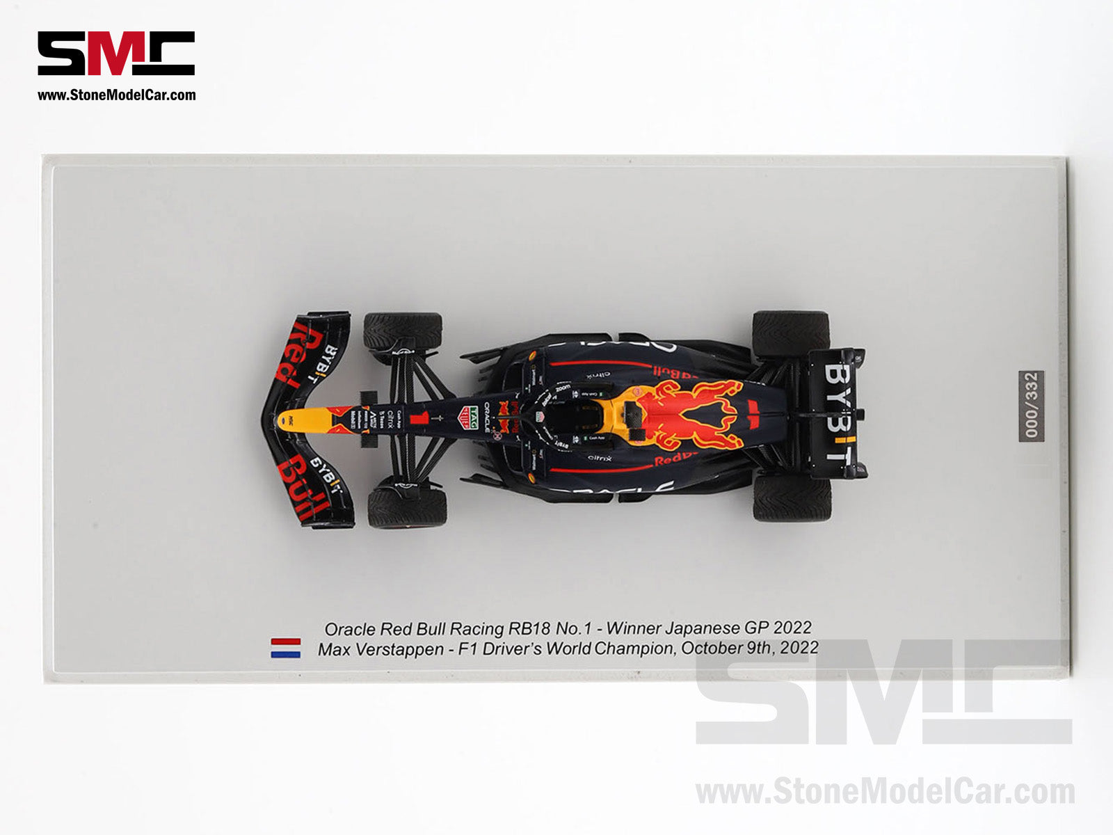 Pre-Order] 2022 World Champion #1 Max Verstappen Red Bull F1 RB18