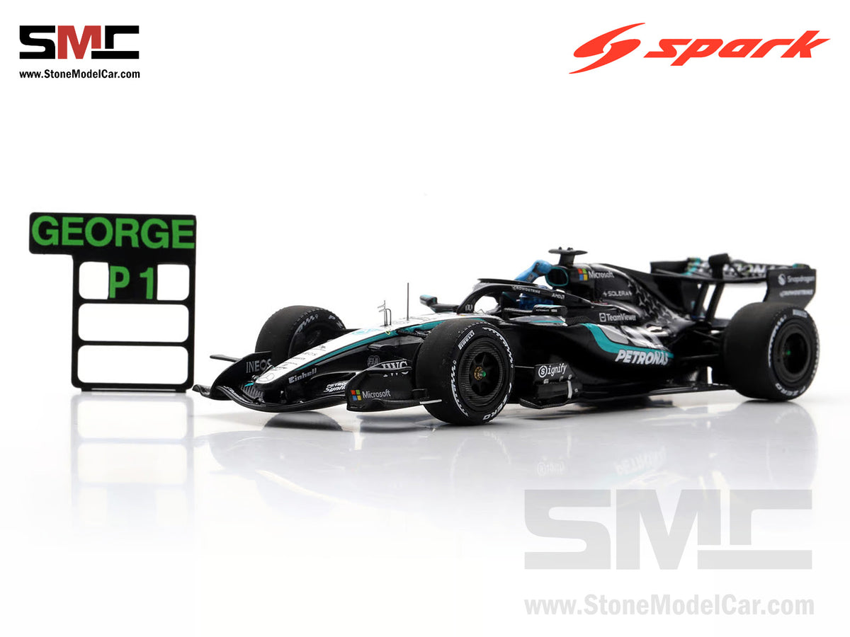 Mercedes F1 W17 #63 George Russell Australian GP 2026 Winner Spark 1:43 S9380