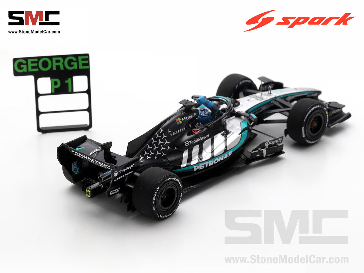 Mercedes F1 W17 #63 George Russell Australian GP 2026 Winner Spark 1:43 S9380
