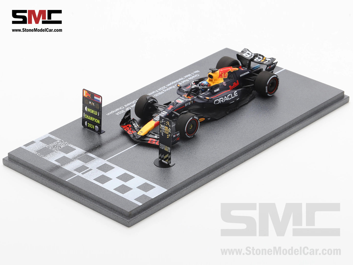[Pre-Order] Red Bull F1 RB20 #1 Max Verstappen Las Vegas GP 2024 World Champion Spark 1:43 S9547