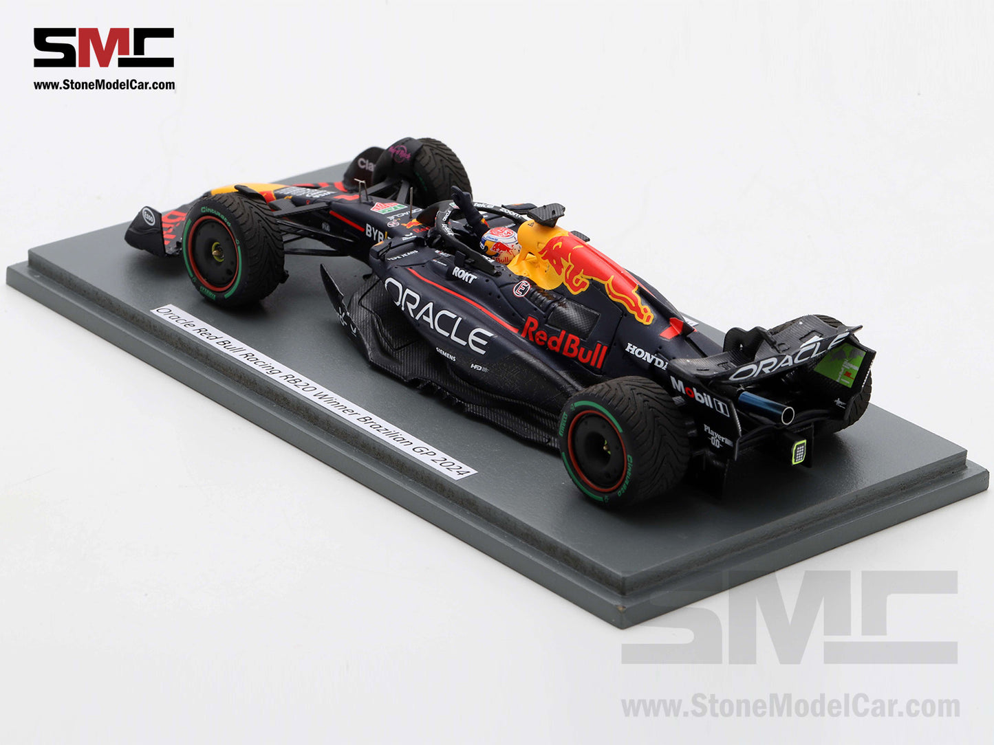 [Pre-Order] Red Bull F1 RB20 #1 Max Verstappen Brazil GP Winner 2024 World Champion Spark 1:43 S9550