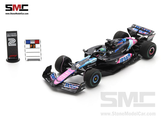 Alpine Renault F1 A524 #31 Esteban Ocon 2nd Brazil GP 2024 Special Livery Spark 1:43 S9551