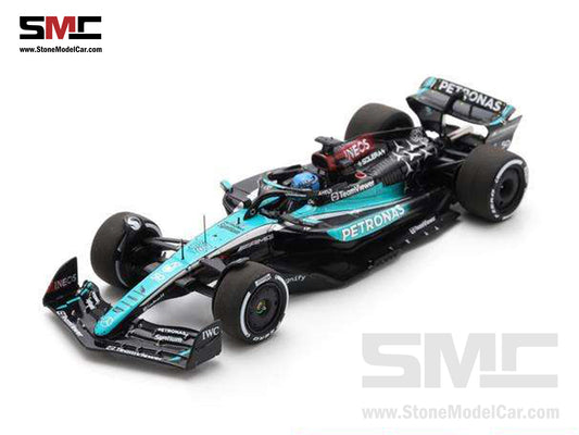 [Pre-Order] Mercedes F1 W15 #63 George Russell Singapore GP 2024 PETRONAS 50th Years Special Livery 1:43 Spark S9569