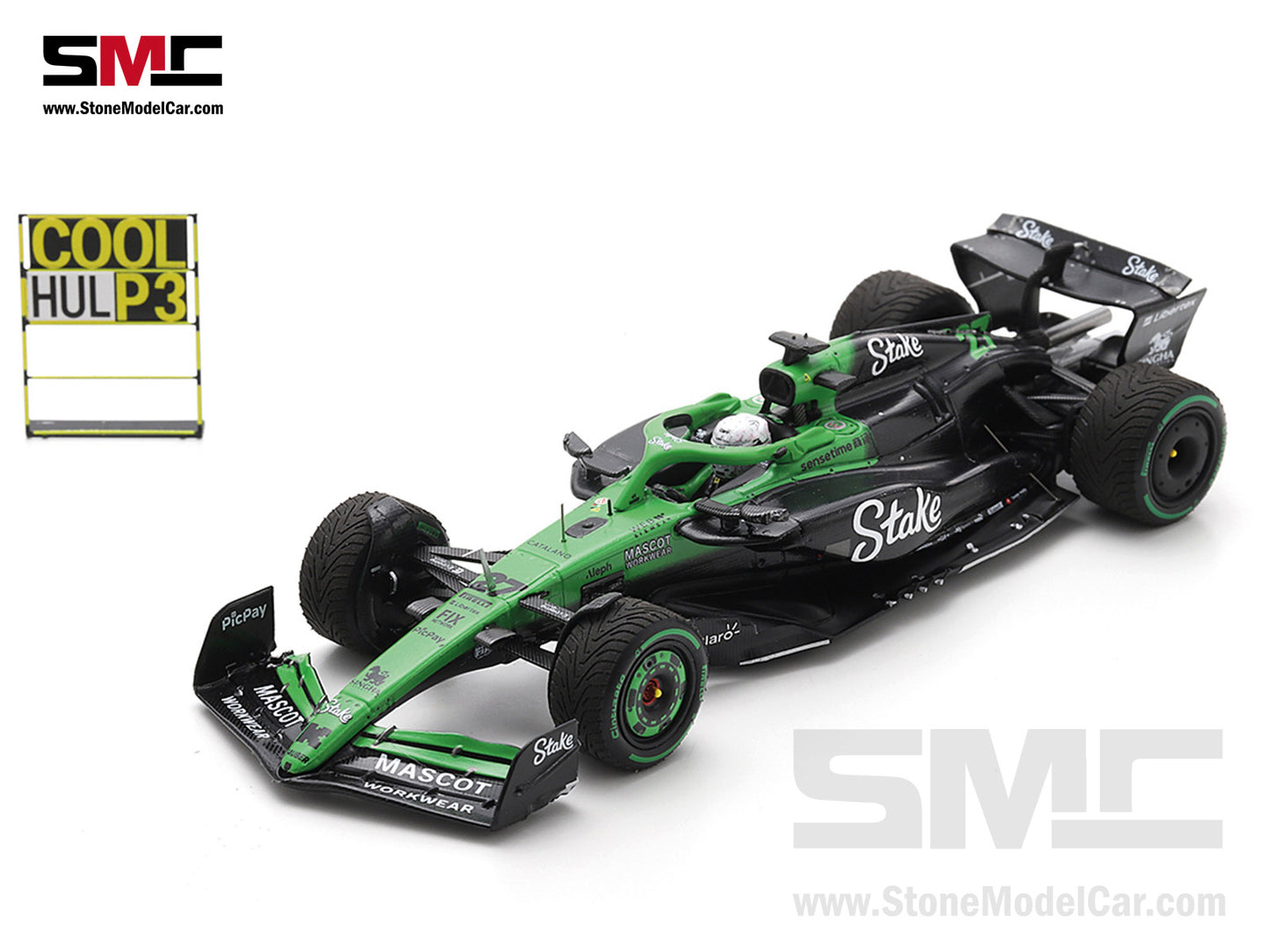 [Pre-Order] Stake F1 KICK Sauber C45 #27 Nico Hulkenberg P3 British GP 2025 Spark 1:43 S9578