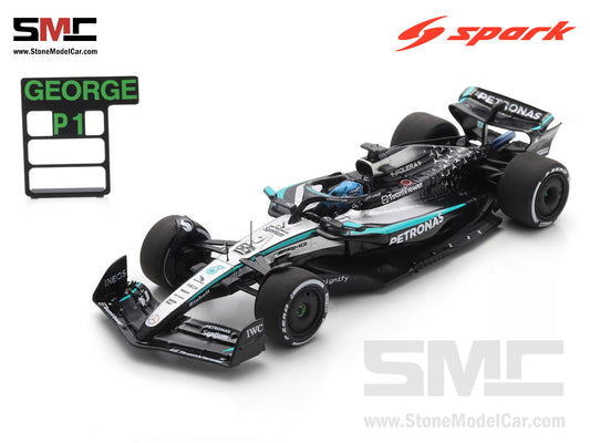 Mercedes F1 W16 E Performance #63 George Russell Canadian GP Winner 2025 Spark 1:43 S9616