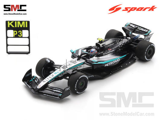 Mercedes F1 W16 #12 Kimi Antonelli Canadian GP 2025 1st Career Podium Spark 1:43 S9617