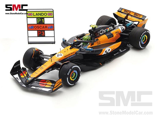 [Pre-Order] McLaren F1 MCL39 #4 Lando Norris Monaco GP 2025 Winner 1:43 Spark S9622
