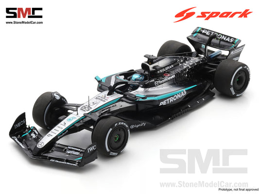 [Pre-Order] Mercedes F1 W16 #63 George Russell Singapore GP Winner 2025 Spark 1:43 S9630