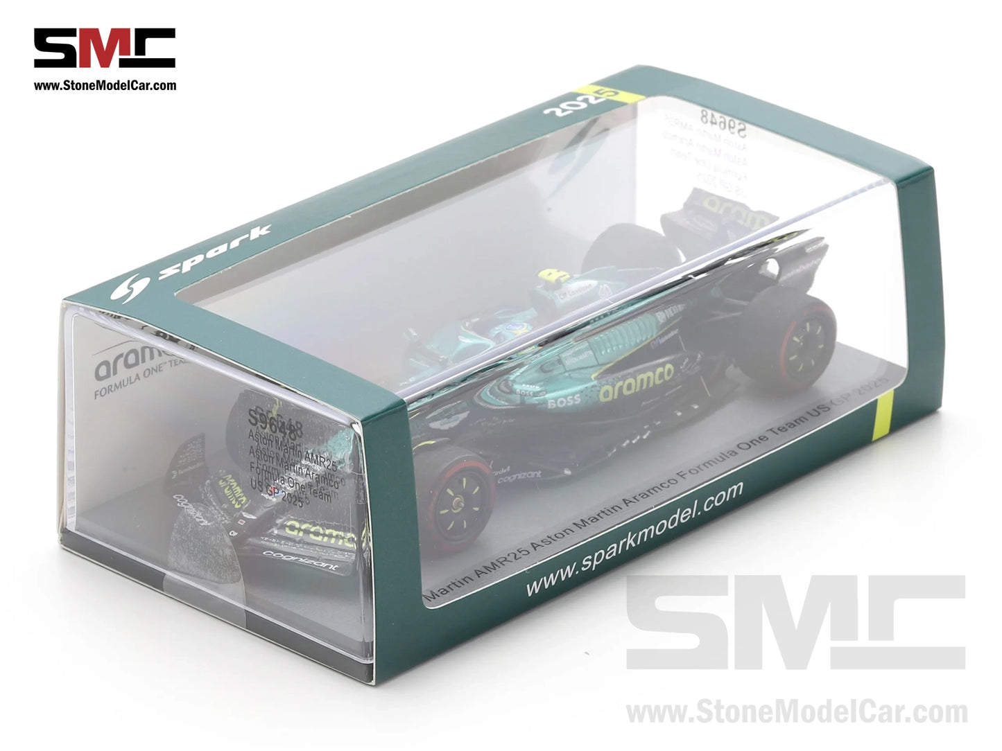 Aston Martin F1 AMR25 #14 Fernando Alonso US Austin GP 2025 Special Livery Spark 1:43 S9648