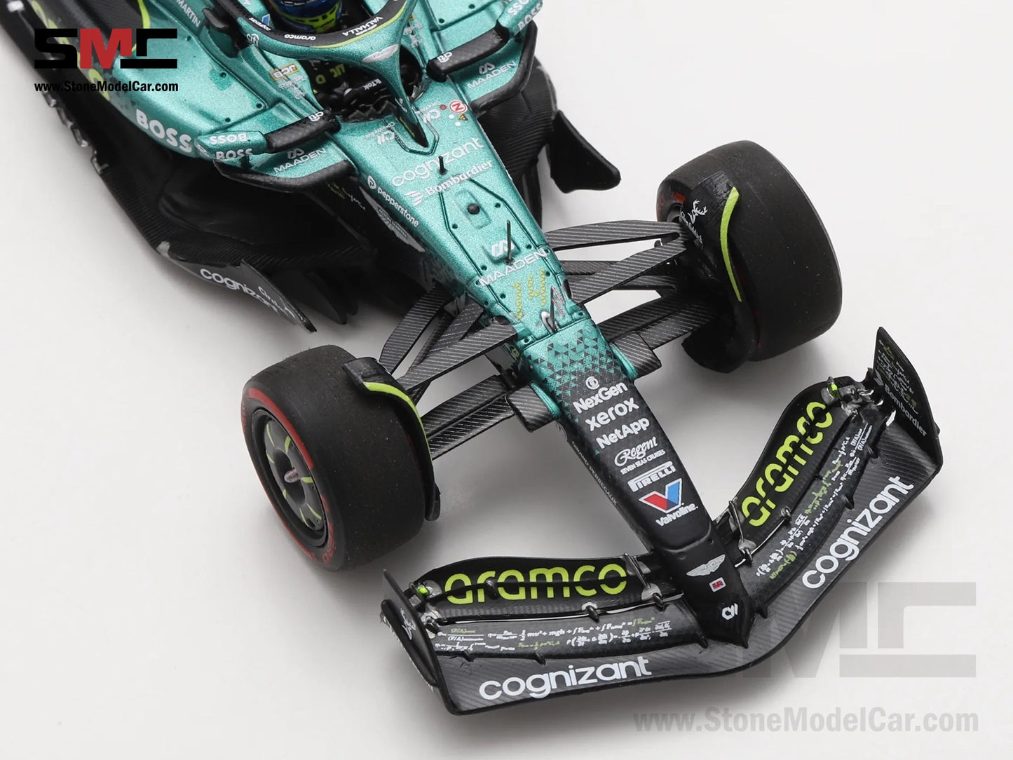 Aston Martin F1 AMR25 #14 Fernando Alonso US Austin GP 2025 Special Livery Spark 1:43 S9648