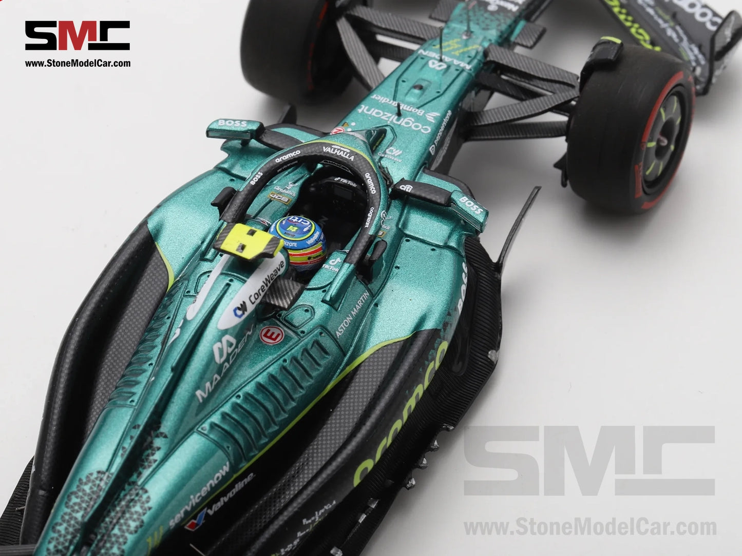 Aston Martin F1 AMR25 #14 Fernando Alonso US Austin GP 2025 Special Livery Spark 1:43 S9648