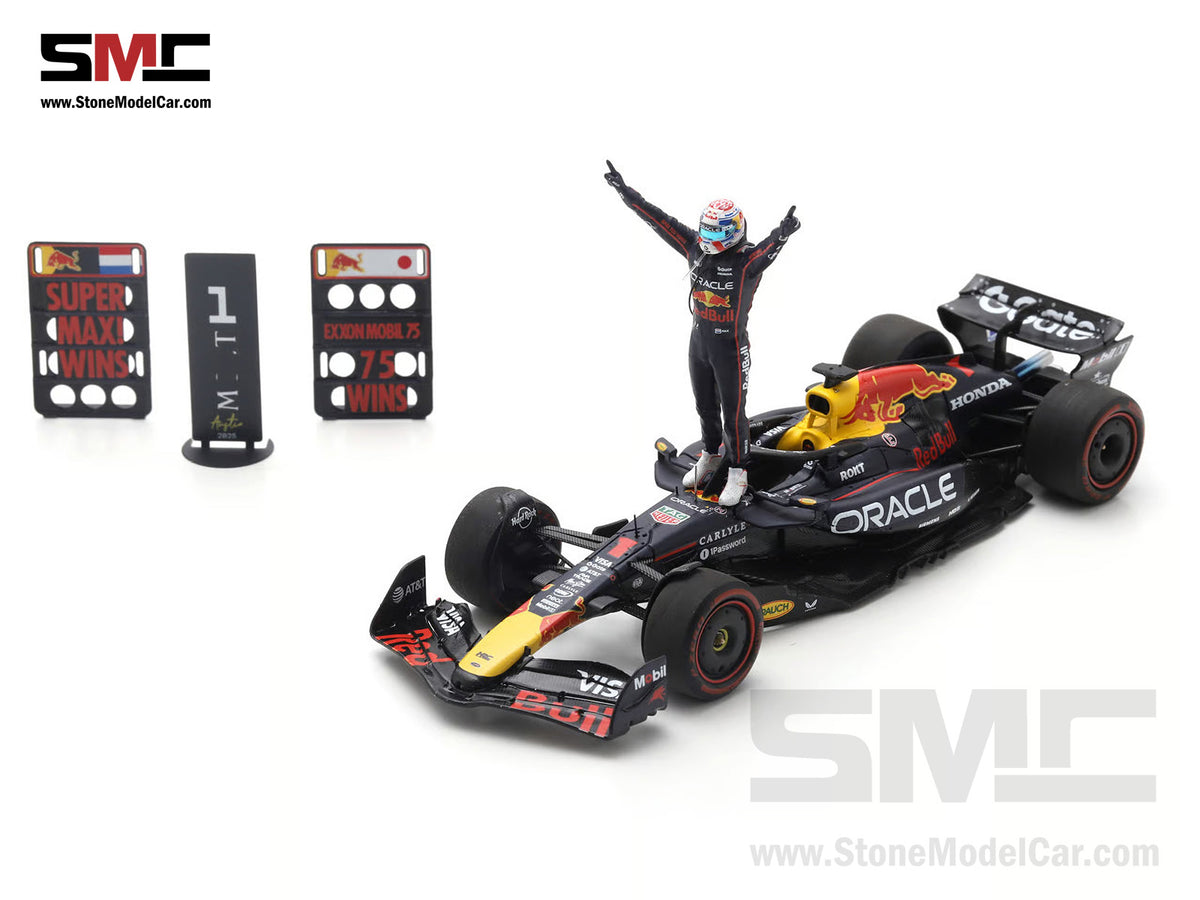 [Pre-Order] Red Bull F1 RB21 #1 Max Verstappen US Austin GP Winner 2025 1:43 Spark Figure Edition