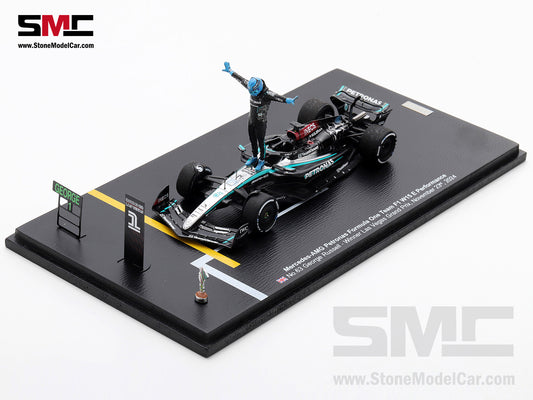 [Pre-Order] Mercedes F1 W15 E Performance #63 George Russell Las Vegas GP Winner 2024 Spark 1:43 Special Edition