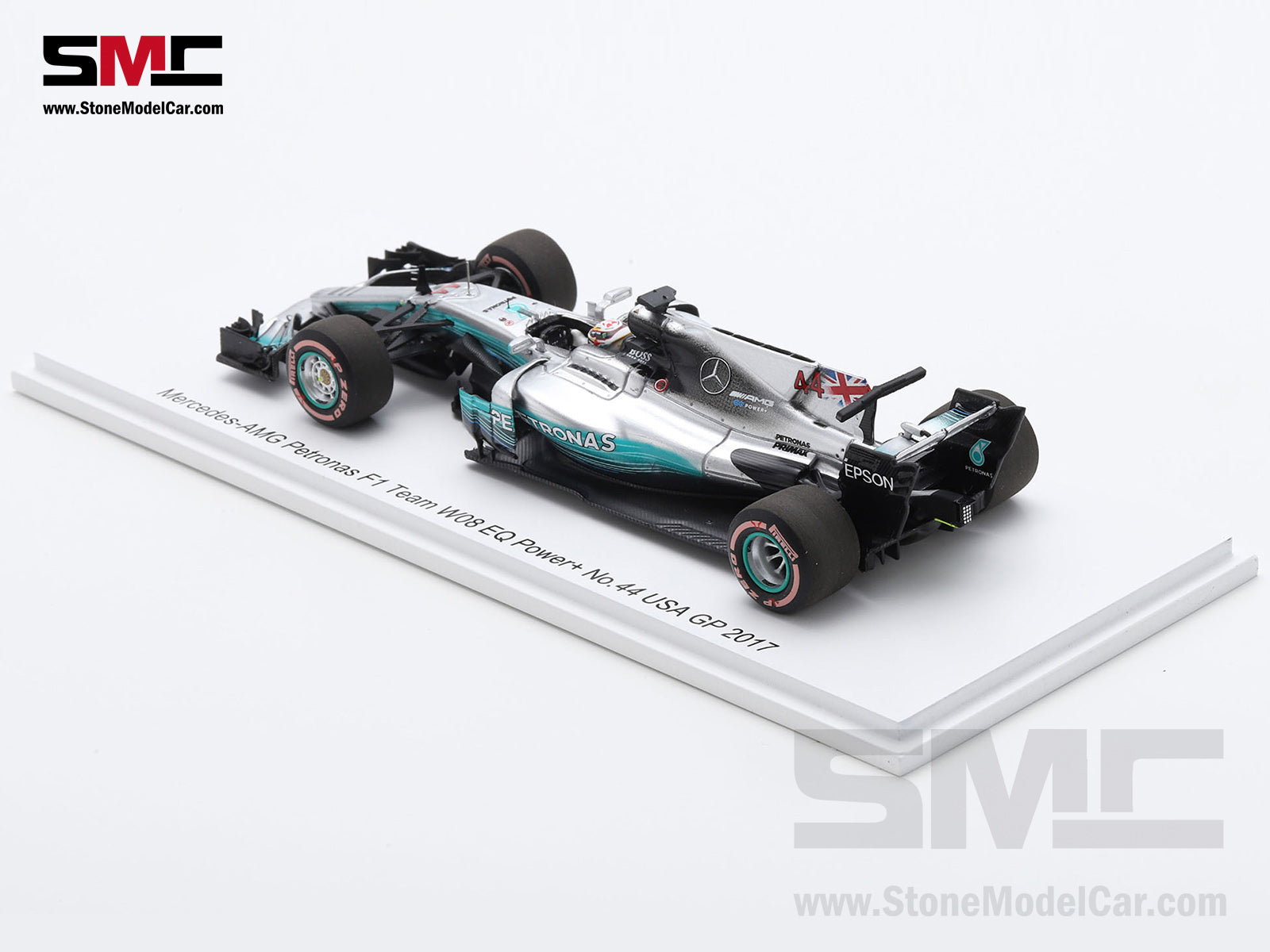Pre-Order] Mercedes F1 W08 #44 Lewis Hamilton US GP 2017 4x World