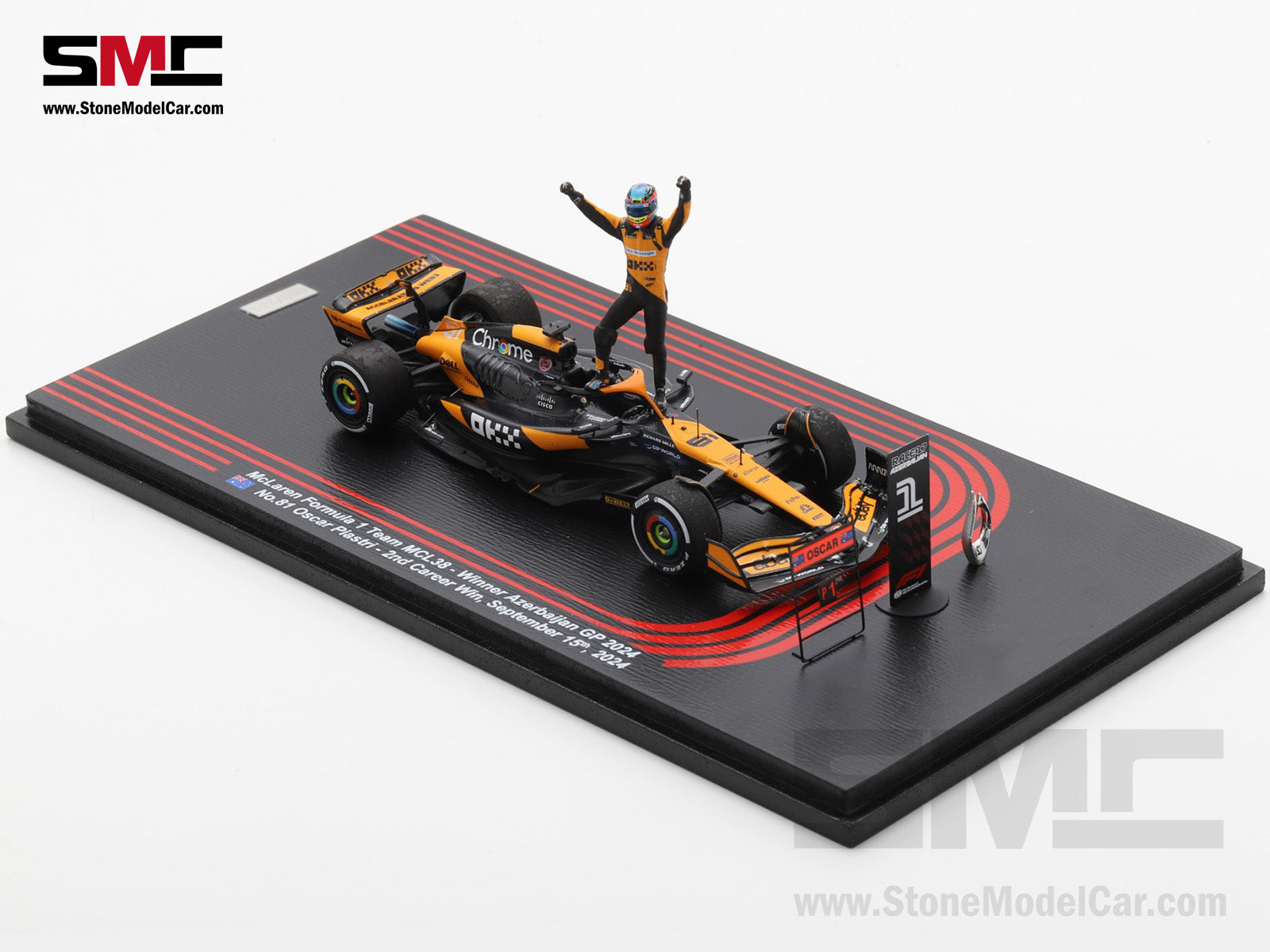 RS00641/43 マクラーレン MCL38 初優勝 O.ピアストリ Mclaren 2024 F1 Mcl38 - Oscar Piastri 1:43 Model