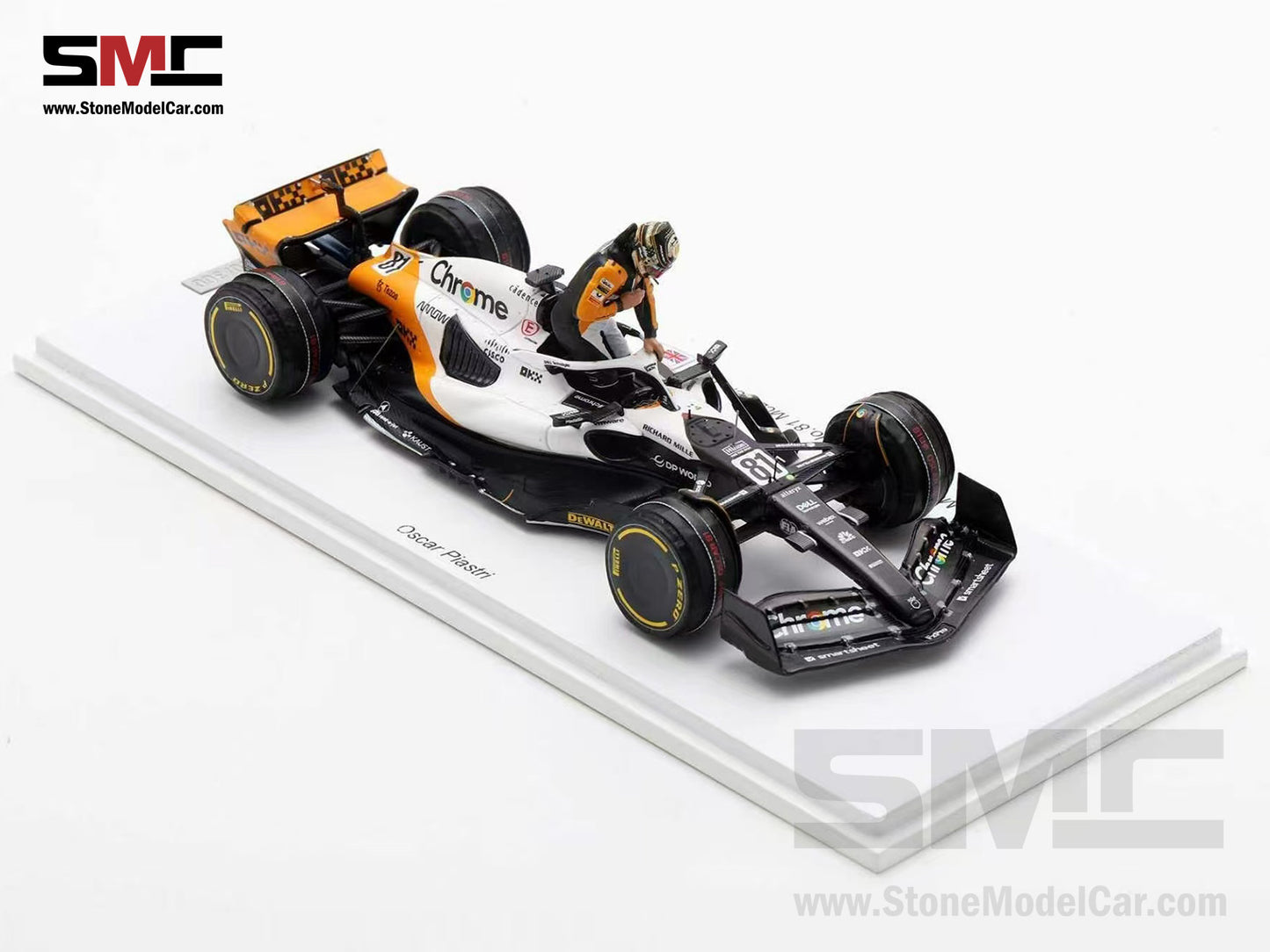 [Pre-Order] McLaren F1 MCL60 #81 Oscar Piastri 10th Monaco GP 2023 Triple Crown Livery Special Edition Spark 1:43 SP699