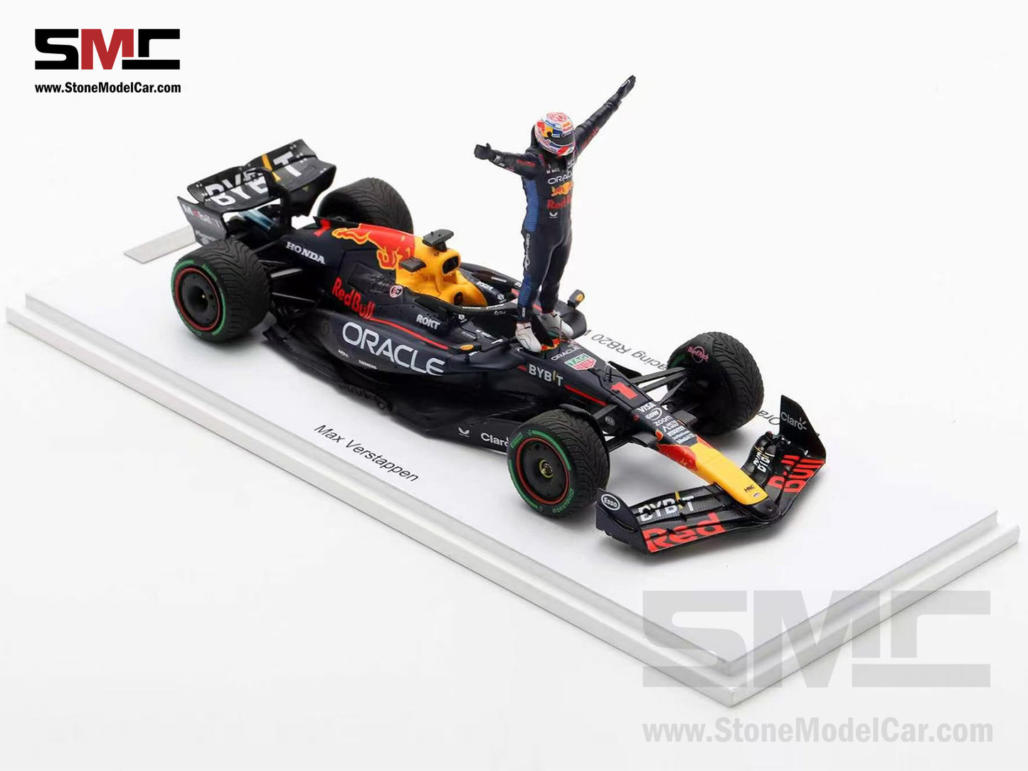 [Pre-Order] Red Bull F1 RB20 #1 Max Verstappen Brazil GP Winner 2024 World Champion 1:43 Spark Special Figrine Edition