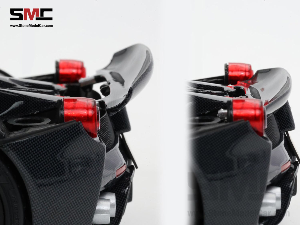 BBR High End Ferrari 1:18 LaFerrari Full Carbon Diecast Full Open with Carbon Base