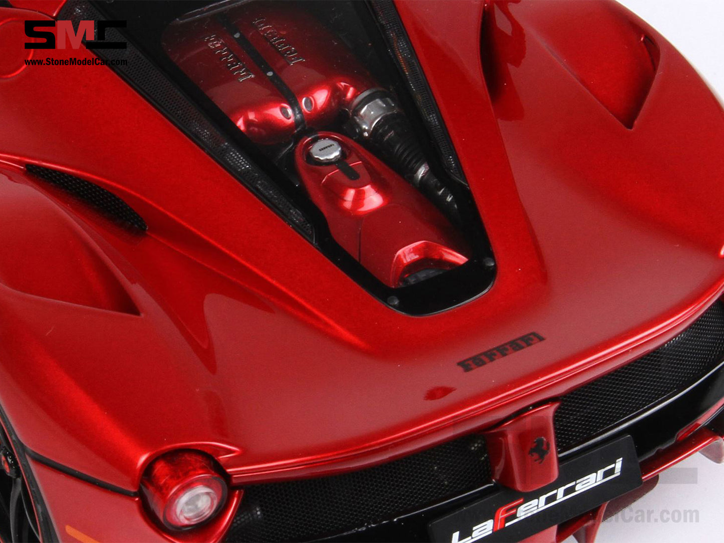 [Pre-Order] BBR High End Ferrari 1:18 LaFerrari Lewis Hamilton Metallic Red Fire Rosso Fuoco Metallizzato Full Open