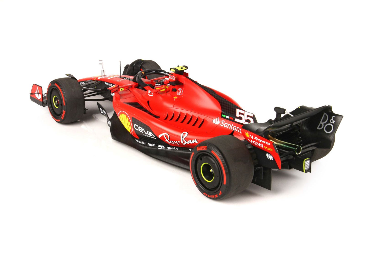 Ferrari F1 SF-23 #55 Carlos Sainz Bahrain GP 2023 BBR 1:18 BBR231855