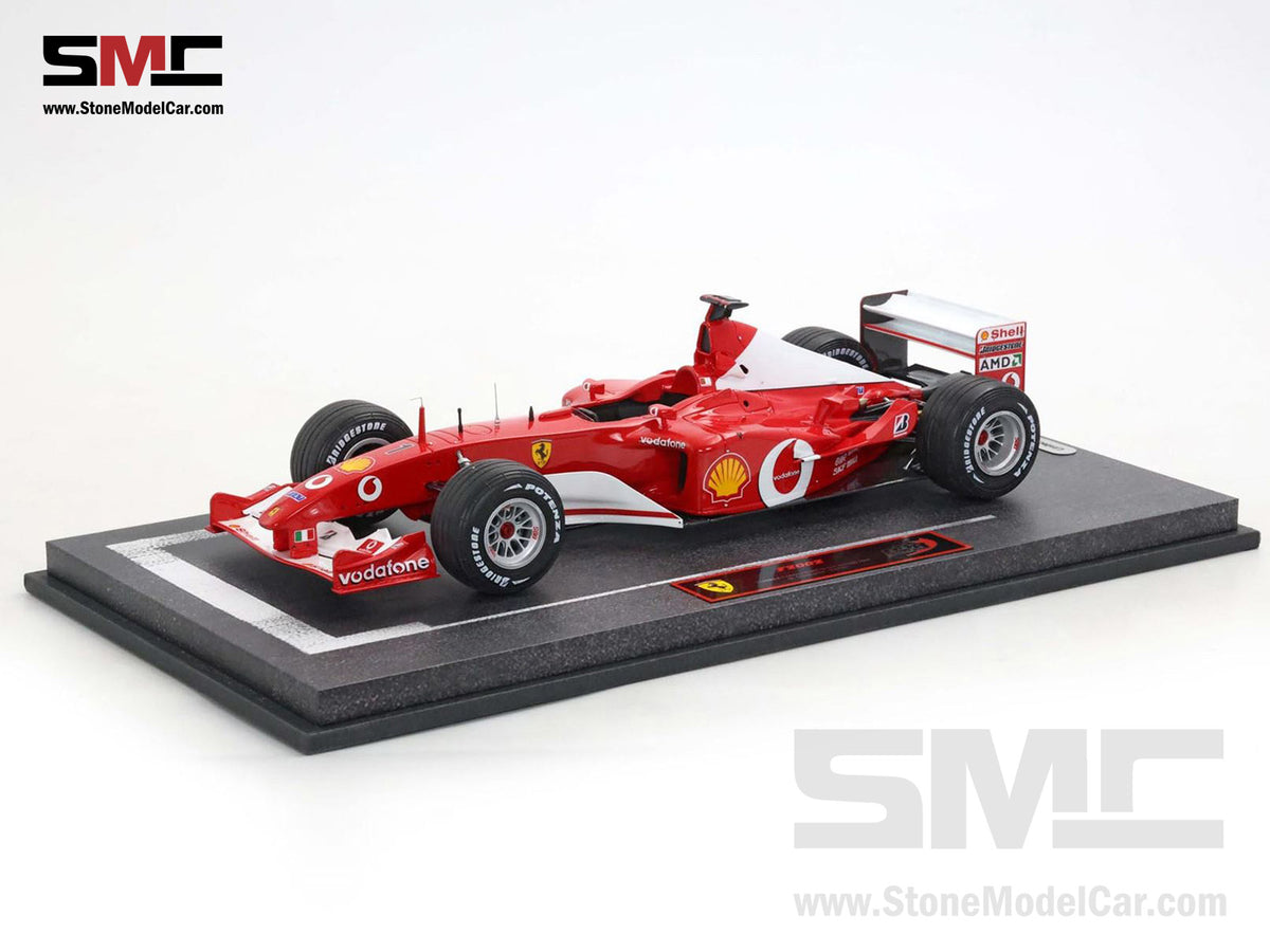 [Pre-Order] Ferrari F1 F2002 #1 Michael Schumacher San Marino GP 2002 5x Times World Champion 1:18 BBR