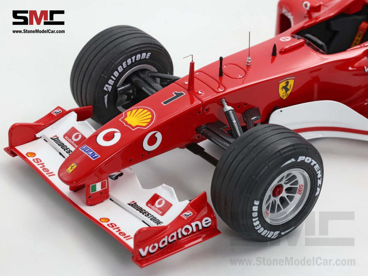 [Pre-Order] Ferrari F1 F2002 #1 Michael Schumacher San Marino GP 2002 5x Times World Champion 1:18 BBR