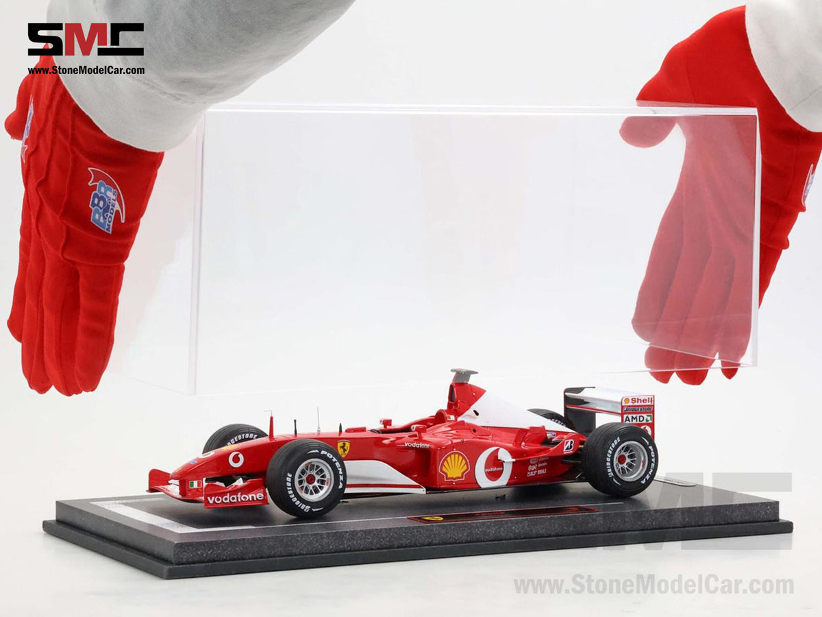 [Pre-Order] Ferrari F1 F2002 #1 Michael Schumacher San Marino GP 2002 5x Times World Champion 1:18 BBR