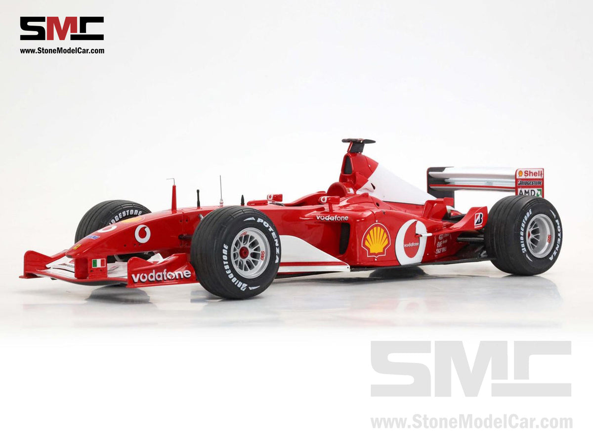 [Pre-Order] Ferrari F1 F2002 #1 Michael Schumacher San Marino GP 2002 5x Times World Champion 1:18 BBR