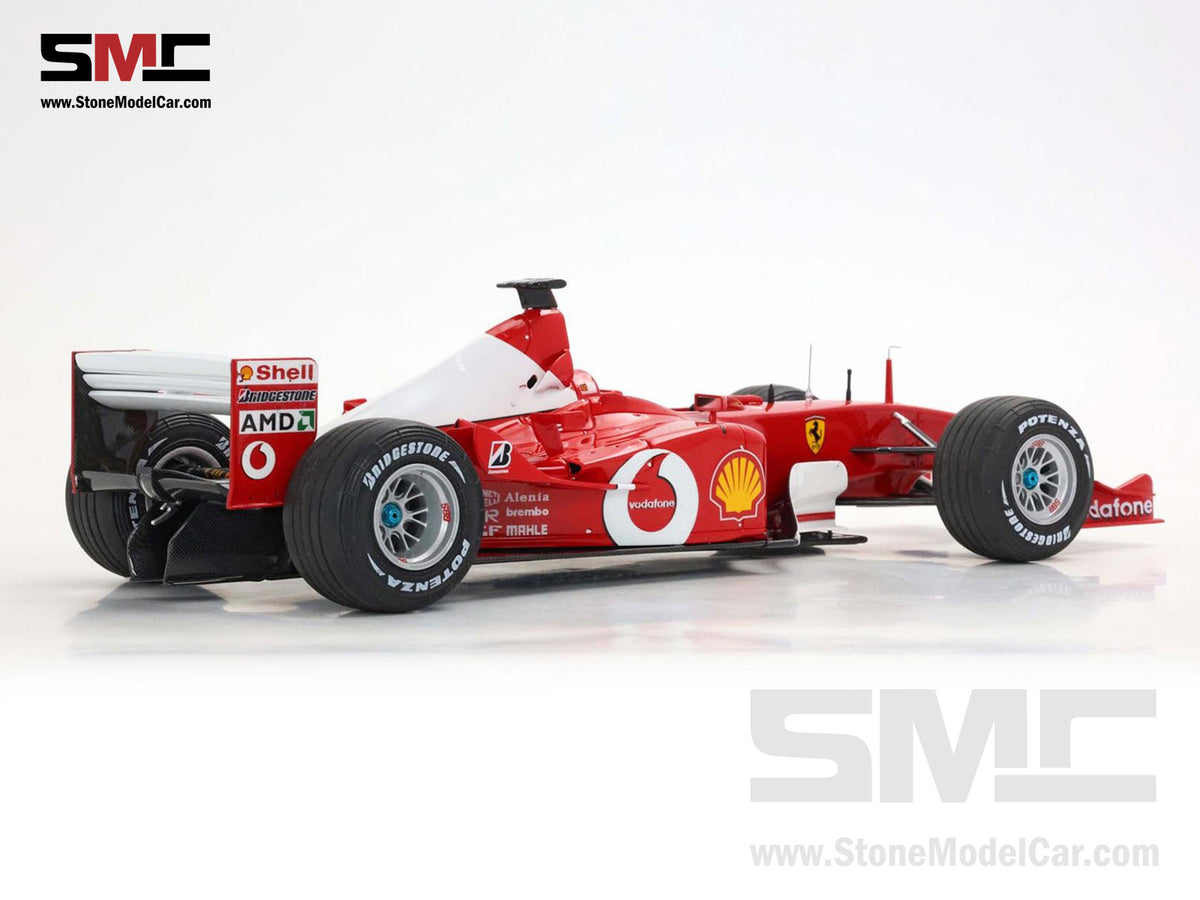 [Pre-Order] Ferrari F1 F2002 #1 Michael Schumacher San Marino GP 2002 5x Times World Champion 1:18 BBR