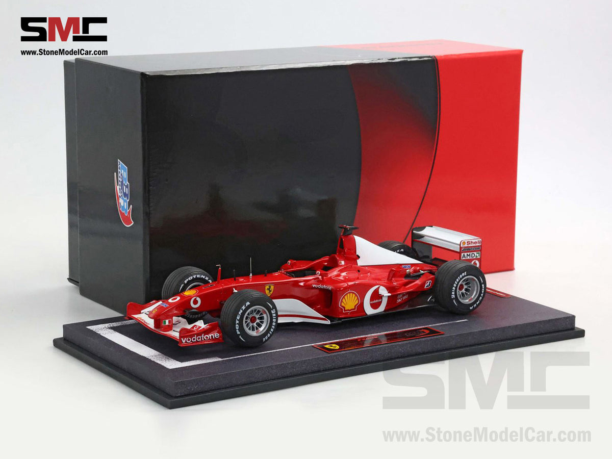 [Pre-Order] Ferrari F1 F2002 #1 Michael Schumacher France GP 2002 5x Times World Champion 1:18 BBR