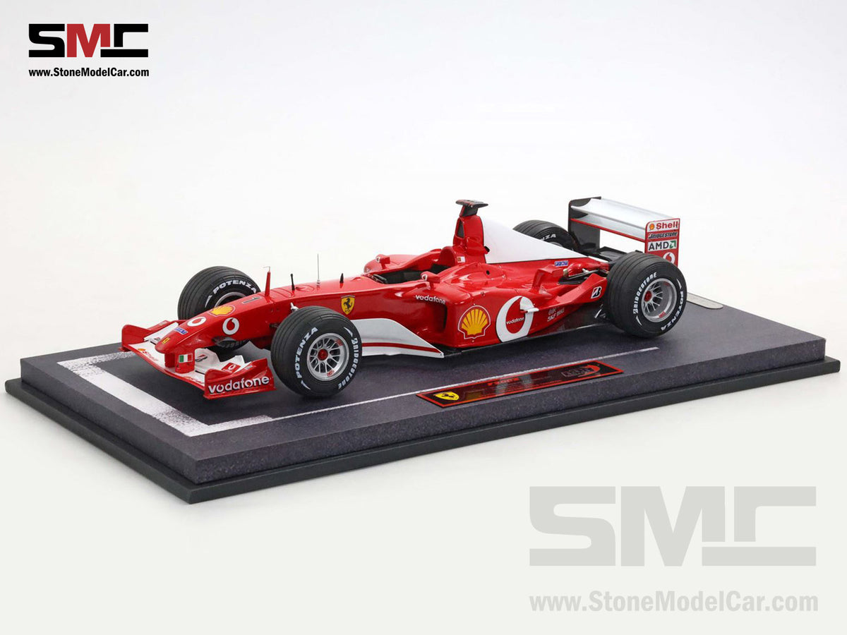 [Pre-Order] Ferrari F1 F2002 #1 Michael Schumacher France GP 2002 5x Times World Champion 1:18 BBR