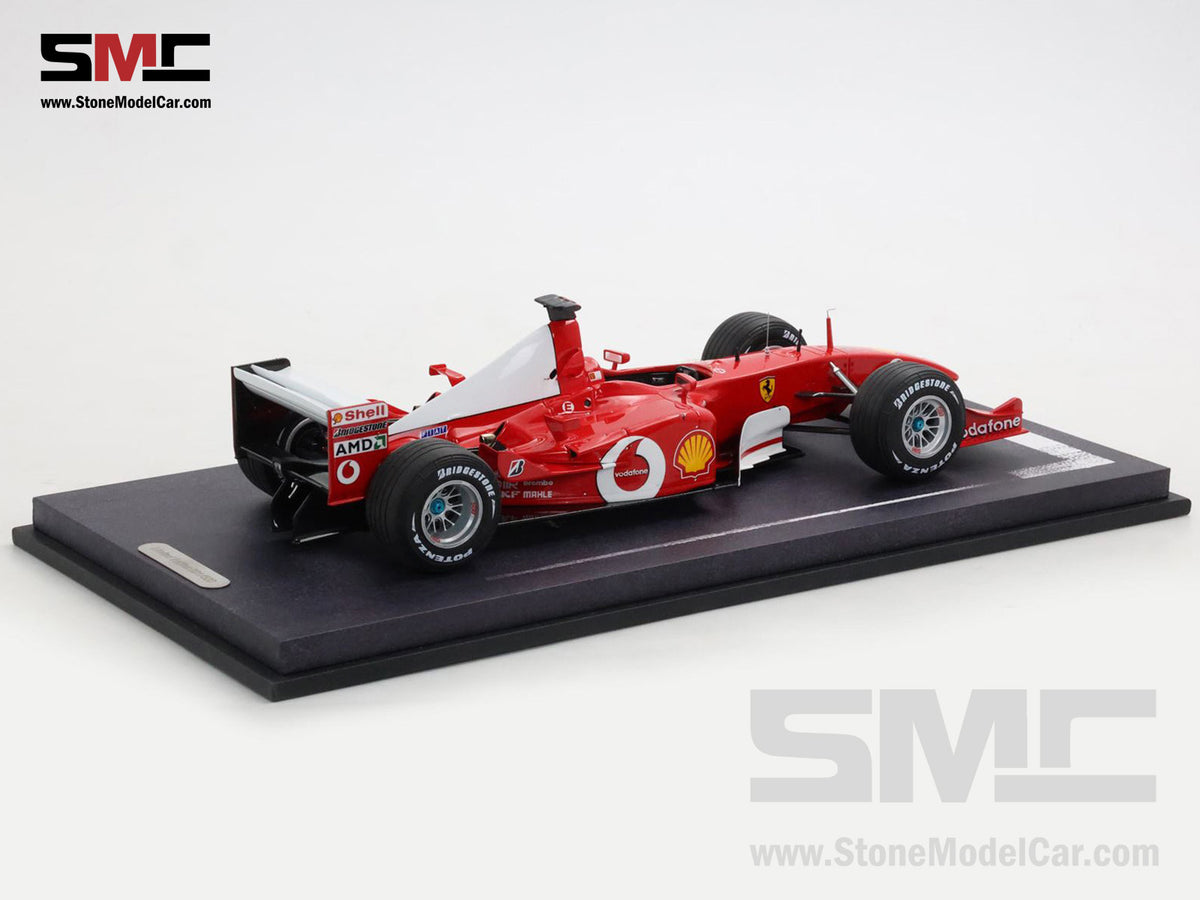 [Pre-Order] Ferrari F1 F2002 #1 Michael Schumacher France GP 2002 5x Times World Champion 1:18 BBR