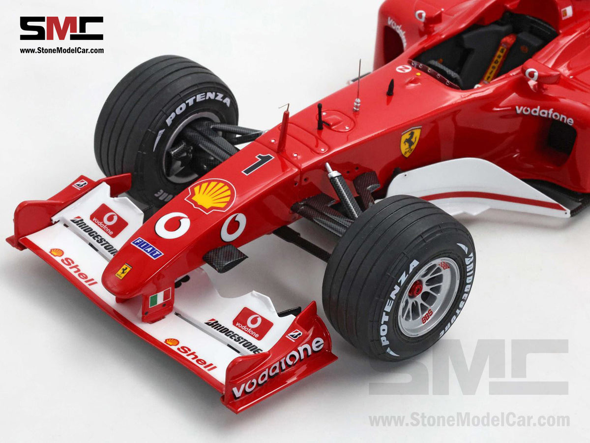 [Pre-Order] Ferrari F1 F2002 #1 Michael Schumacher France GP 2002 5x Times World Champion 1:18 BBR