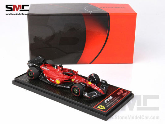 2022 F1 Ferrari F1-75 #16 Charles Leclerc Bahrain GP Winner 1st Win BBR 1:43