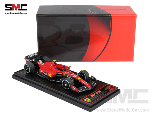 Ferrari F1 SF-23 #55 Carlos Sainz Singapore GP Winner 2023 BBR 1:43 BBRC292A