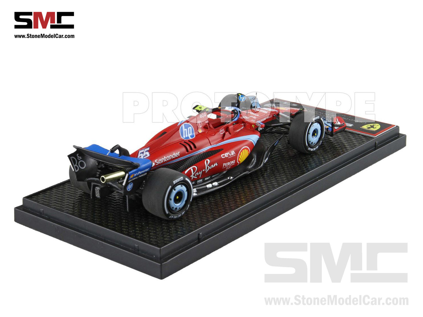 [Pre-Order] Ferrari F1 SF-24 #55 Carlos Sainz USA Miami GP 2024 BBR 1:43 BBRC301B