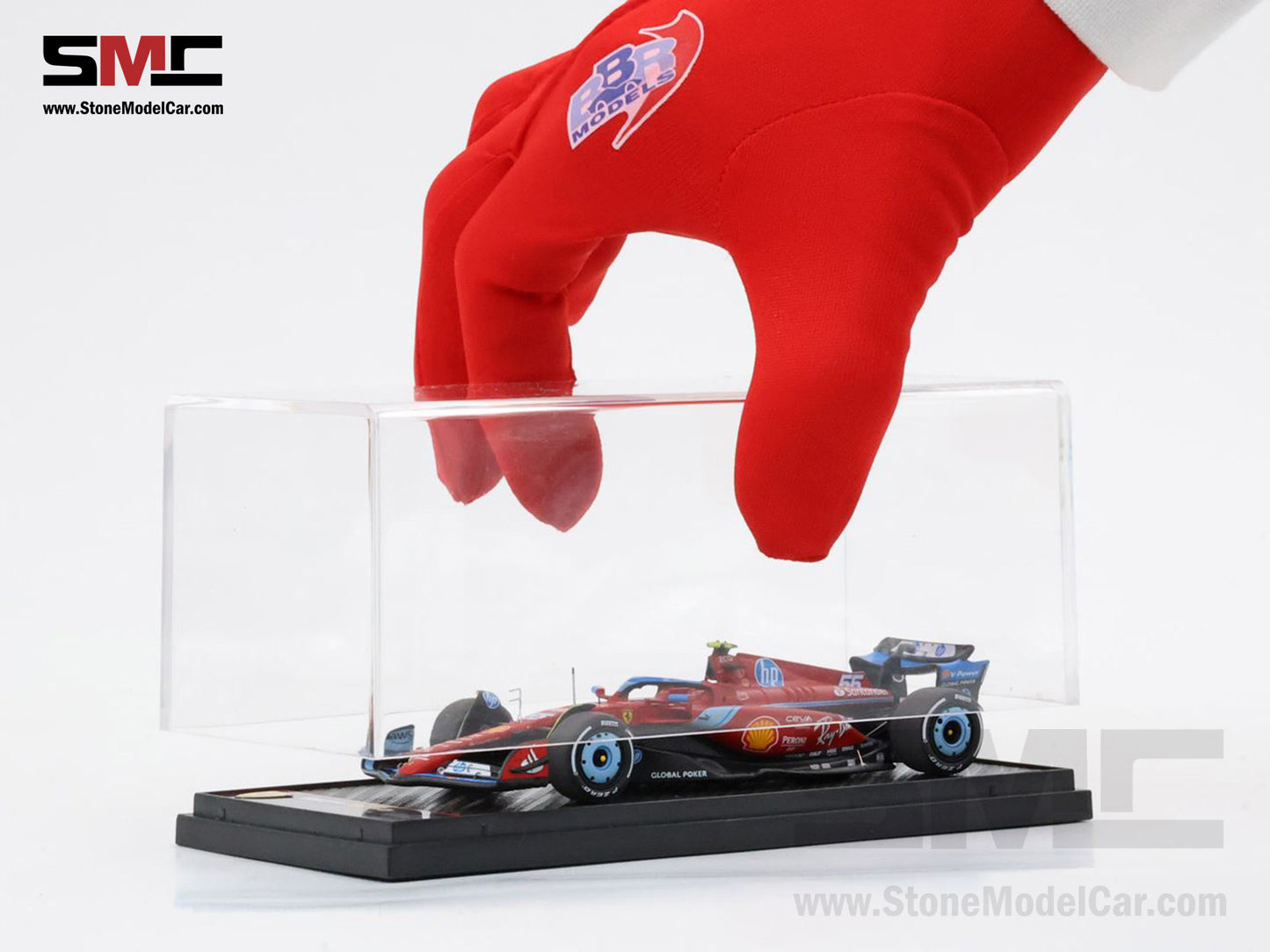Ferrari F1 SF-24 #55 Carlos Sainz USA Miami GP 2024 BBR 1:43 BBRC301B