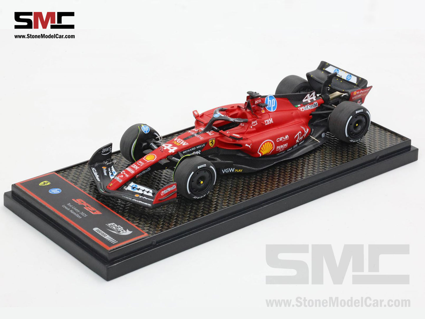 [Pre-Order] Ferrari F1 SF-23 #44 Lewis Hamilton Fiorano Test 2025 BBR 1:43 BBRC32044