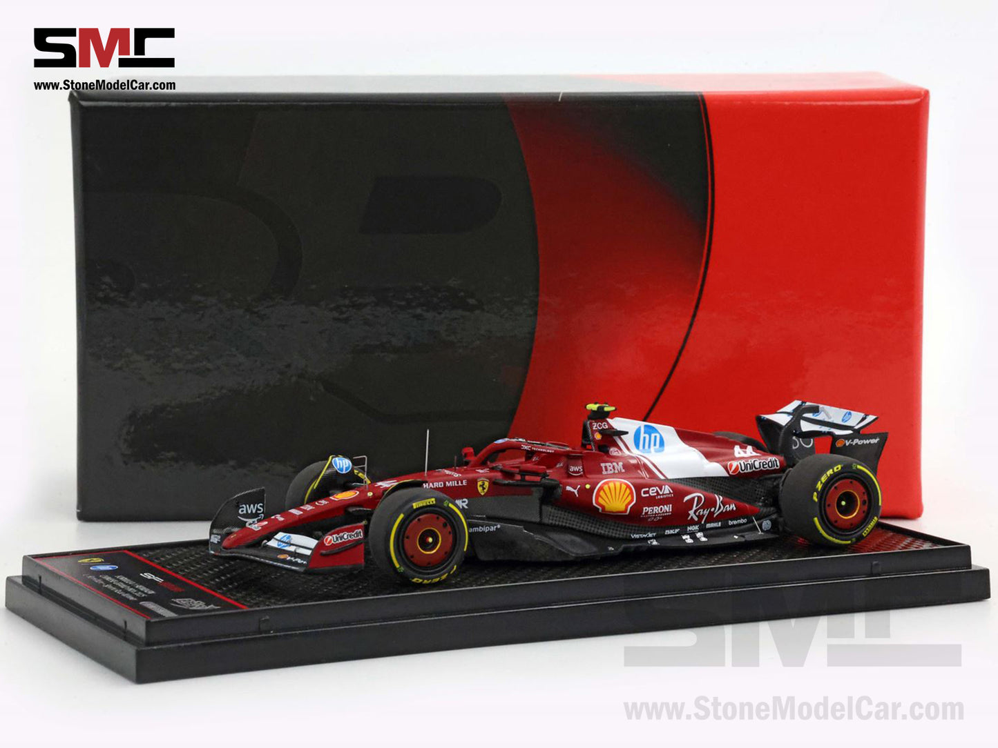 [Pre-Order] Ferrari F1 SF-25 #44 Lewis Hamilton Chinese GP Sprint Winner 2025 BBR 1:43 BBRC321A44