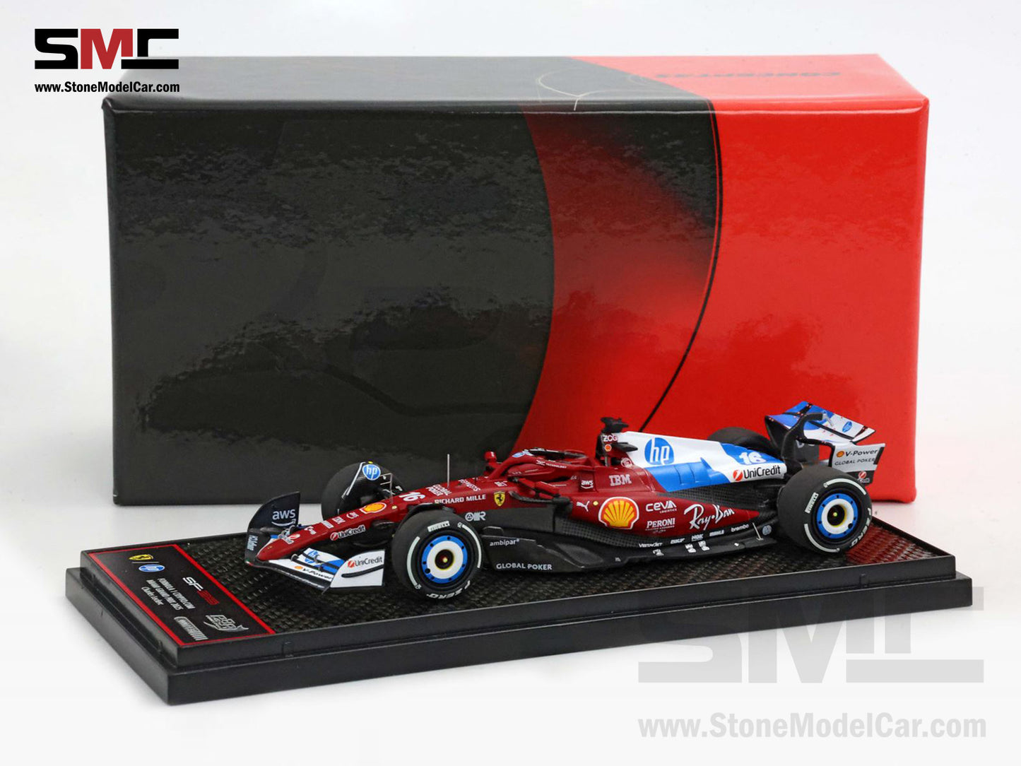 Ferrari F1 SF-25 #16 Charles Leclerc Miami GP 2025 Special Livery BBR 1:43 BBRC321B16