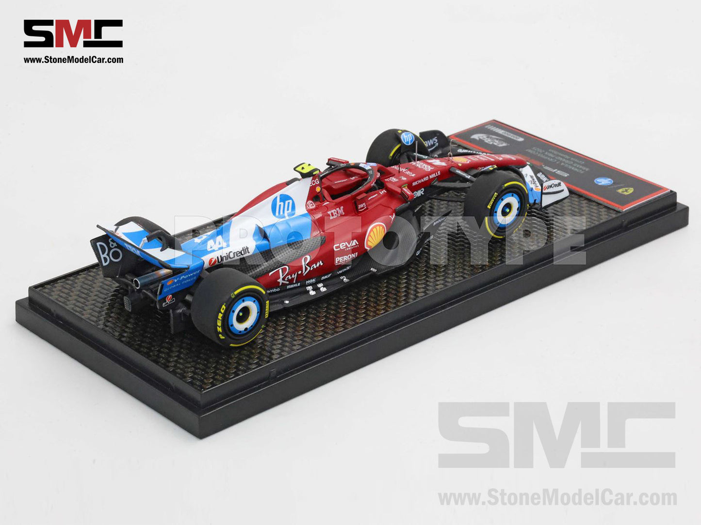 [Pre-Order] Ferrari F1 SF-25 #44 Lewis Hamilton Miami GP 2025 Special Livery BBR 1:43 BBRC321B44