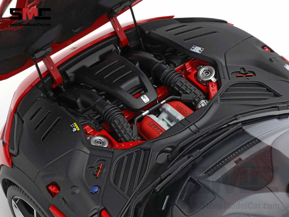 BBR High End Ferrari 1:18 Purosangue Rosso Corsa Red Color Full Open, Don't Call It a SUV