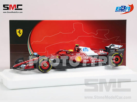 [Pre-Order] Ferrari F1 SF-25 #44 Lewis Hamilton Chinese GP Sprint Winner 2025 BBR 1:18 Polifoam Packaging