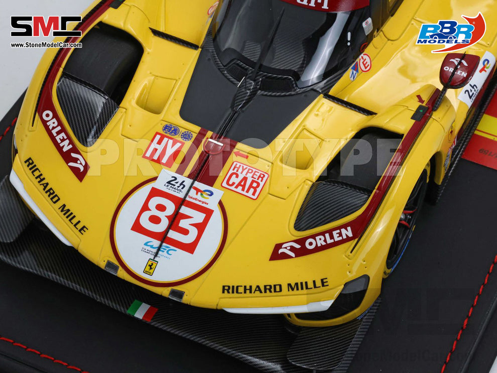 Ferrari 499P #83 AF CORSE 24H Le Mans 2025 Winner BBR 1:18 P18271C ...