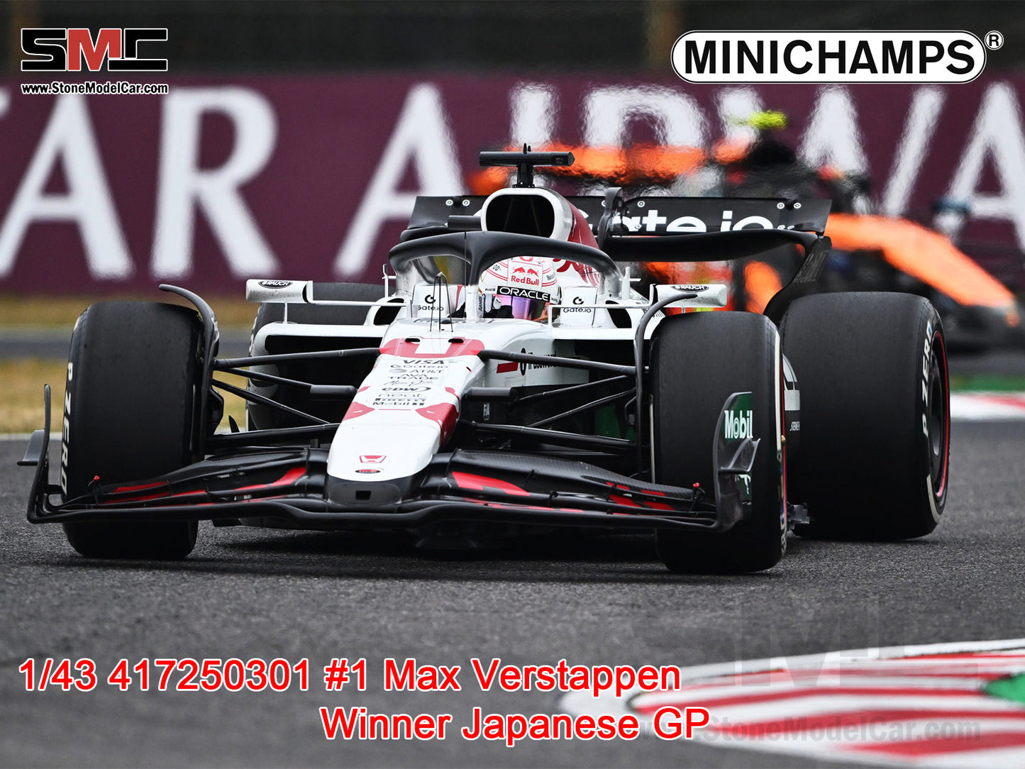 [Pre-Order] Red Bull F1 RB21 #1 Max Verstappen Japanese GP Winner 2025 1:43 MINICHAMPS