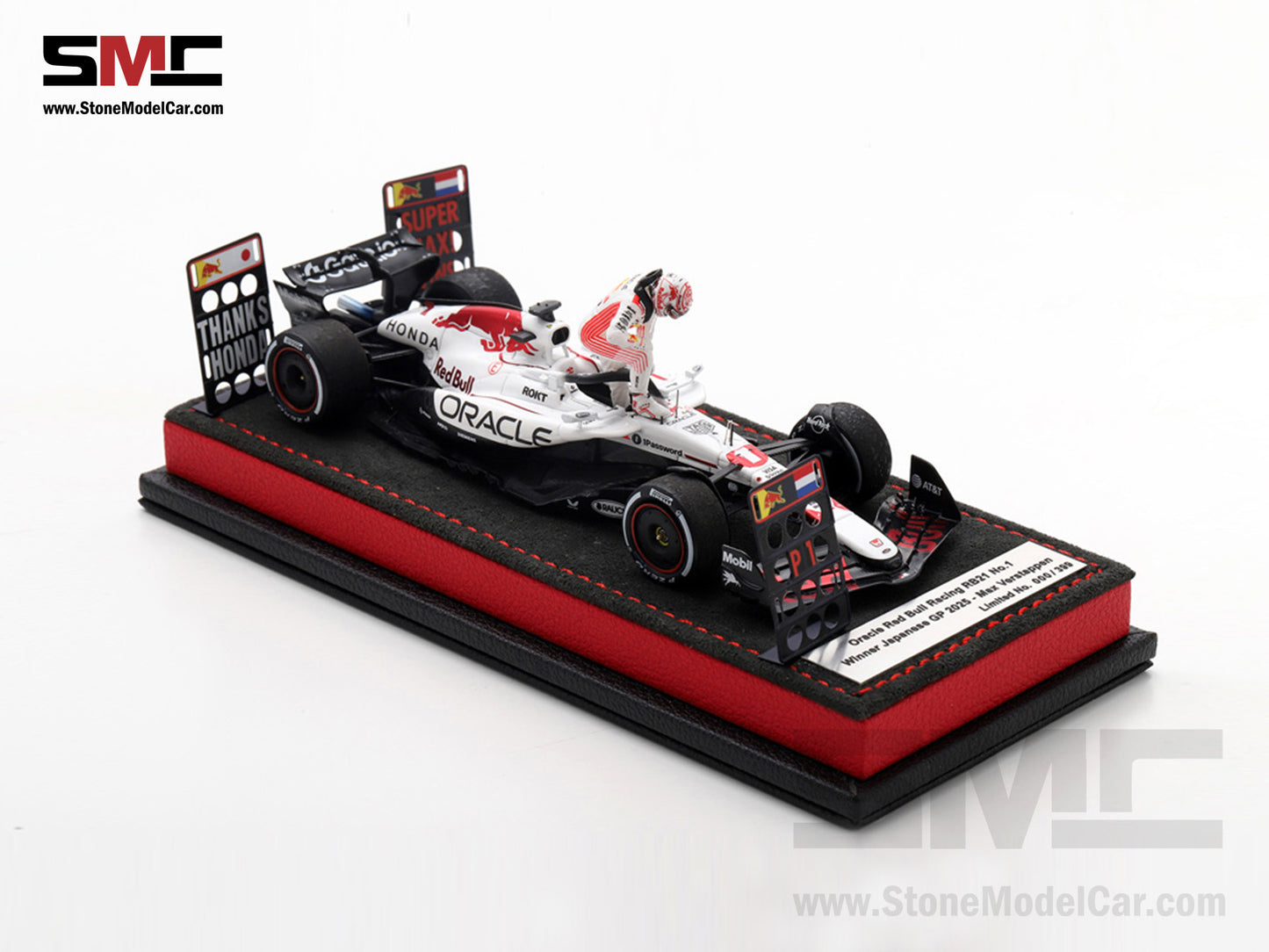 [Pre-Order] Red Bull F1 RB21 #1 Max Verstappen Japanese GP Winner 2025 1:43 Spark Figure Edition